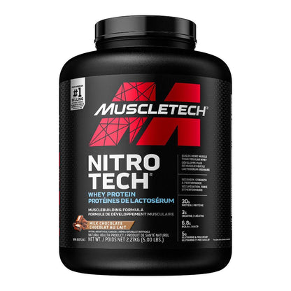 Muscle Tech Nitro Tech Whey Protein, 5lbs - Singh Nutrition