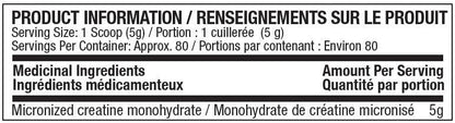 MuscleTech Platinum 100% Creatine Unflavoured, 400g - Singh Nutrition