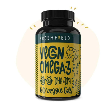 Freshfield Vegan Omega-3 DHA, 60 Veggie Gels - Singh Nutrition